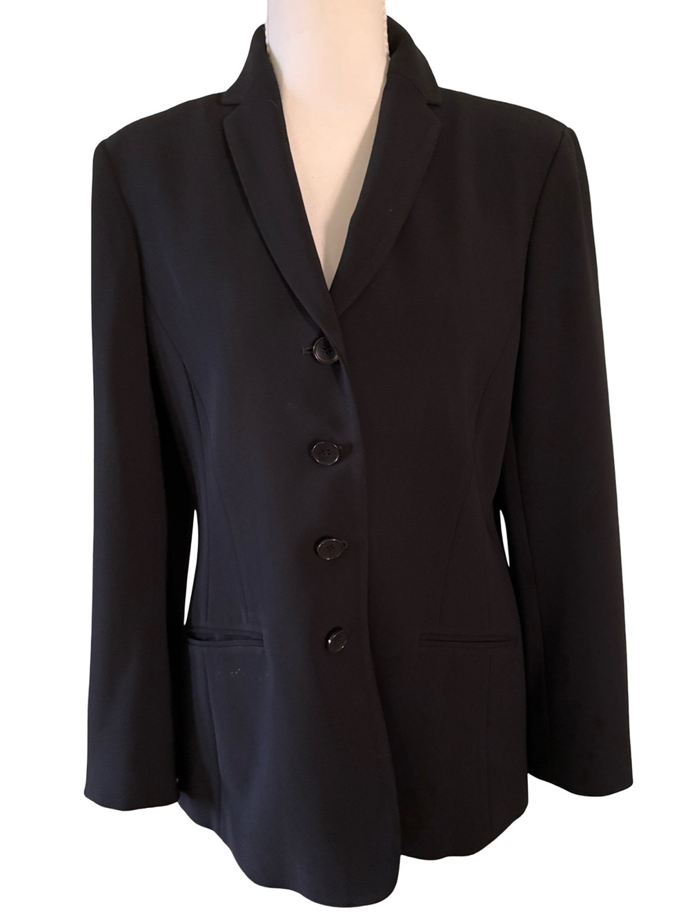 Ann Taylor Black Tailored Women's Blazer - Picture 2 of 8